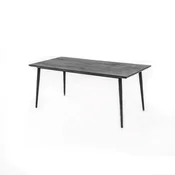 Livin Hill Jedilna miza, 200x76x100 cm, siva