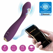 Pretty Love Hector Electroshock Vibrator with App Global Remote Control Series Purple