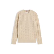 TOMMY HILFIGER Pulover Essential kremna