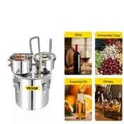 SupplySwap Destilator za alkoholno pivo, nerjaveče jeklo, DIY aparat za mesečino, 30L, (5000216820)