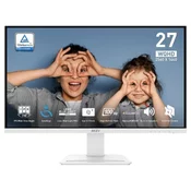MSI monitor PRO MP273QW E2, 27-inch, bela MONMSI00018