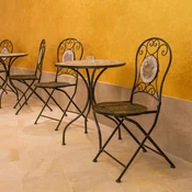 Homestar Stol MOSAIC okrogel