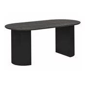 Miza Berwyn 2361 (Črna) Črna, 75x90x180cm, MDF plošča, MDF plošča