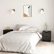 Nocni ormarici 2 kom crni 40 x 40 x 50 cm od konstruiranog drva