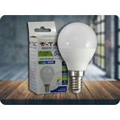 V-TAC E14 LED žarulja 4.5W, P45, Samsung čip Barva světla: Topla bijela