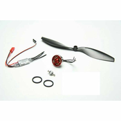 Brushless Pogonski set NANO RED EDITION
