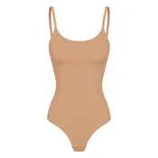 cfab Oblikovanje postave Cami Sculpting Bodysuit with String bež