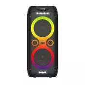 Bugani Bluetooth zvučnik BS12304 Brief Plus, Crno-zlatni