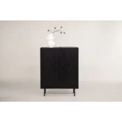 Venture Design Visoka omara 30x103x80 cm črna