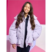 Sinsay - Puffer jakna s kapuljacom - lavanda