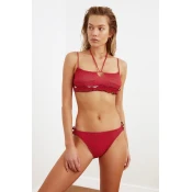 Trendyol Bikini Top - Orange - Polka dot