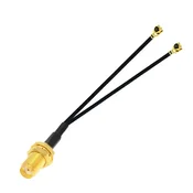 shumee Pigtail TIP Y 2 x UFL/SMA vtičnica RF1.13 25 cm