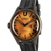 U-Boat 9546 Darkmoon Brown Vintage Mens Watch 44mm 5ATM