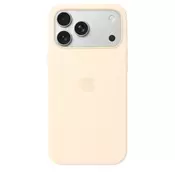 iPhone 17 Pro Max silikonska maska with MagSafe – Vanilla