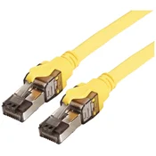 ROLINE Roline 21.15.1861 RJ45 omrežni kabel\, Patch kabel CAT 8.1 S/FTP 1.00 m rumena 1 kos, (20420454)