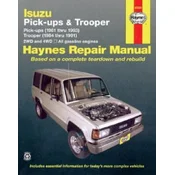Isuzu Trooper and Pick-up (81-93) Automotive Repair Manual