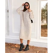 Resti Womens long sweater dress