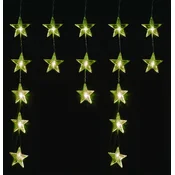 Linder Exclusiv Božični svetlobni zaves Zvezde 40 LED Topla bela