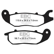 Klocki hamulcowe EBC SFA375 skuterowe (kpl. na 1 tarcze)