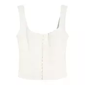 Bershka Top  bela