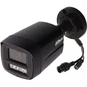 Dahua IPC-HFW1439TL1-A-IL-BLACK 4MP Polna barvna metek kamera, 2.8mm, IR 30m, AI, PoE, IP67