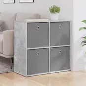 Kreveta s ladicama Betonski sivi 68,5 x 32 x 67 cm