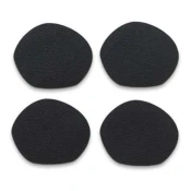 Kela Kela KL-12655 Stone PU usnje črna 4 kosi 12,0x10,0x0,2cm