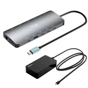 I-TEC Dockska postaja USB-C Metal Nano + polnilnik 140W