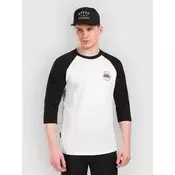Horsefeathers Global Raglan Majica dugih rukava crna