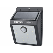 Extol Light Svetloba zid s senzorjem gibanja, 120lm, sončno polnjenje