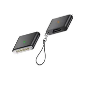 INF MagSafe 3 100W magnetni USB-C na MagSafe 3 adapter (AP3-100T) - aluminijeva zlitina, hitro polnjenje, LED-indikator, združljivo z Apple M1\/M2\/M3\/M, (5000276768)