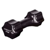 Gymstick Utež Studio Dumbbell Single, 4 kg, črna