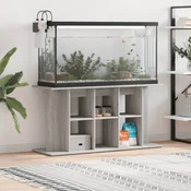 vidaXL vidaXL Stojalo za akvarij siva sonoma 120x40x60 cm inženirski les, (21414401)