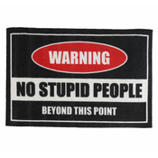Predpražnik Warning! No Stupid People - Rockbites - 100982
