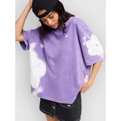 Roxy Talloversize Washed ženska majica dahlia purple
