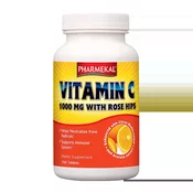 Vitamin C + Acerola + Bioflavon + Rose Hips (350 tab.)