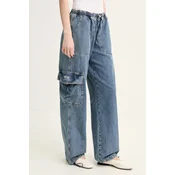 Bombažne kavbojke Moschino Jeans
