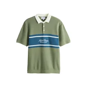 Next Pulover temno modra/kaki/bela