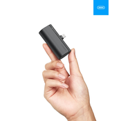 Mobilni USB punjac VEGER PlugON-C, 5000 mAh, USB-C, crni