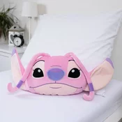 Dječji jastuk od flisa 41x32 cm Lilo and Stitch Angel Pink – Jerry Fabrics