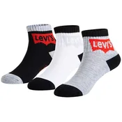 LEVIS ® Nogavice pegasto siva/rdeča/črna/bela