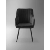 Hanah Home Set stolica Nova, 46x89x44 cm, 2 komada, Crne