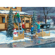Sunsout - Puzzle Obloži dvorane - 1 000 kosov