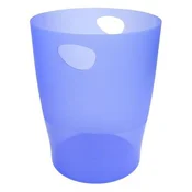 Koš za odpadke, 15 l, PP, EXACOMPTA Linicolor, ledeno moder