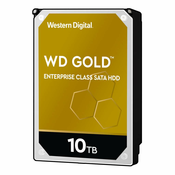 Western Digital WD Gold 10TB 3 5 inčni SATA 6Gb / s Interni tvrdi disk pogona
