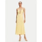 Bardot Cocktail obleka Rosala 59904DB1 Rumena Regular Fit