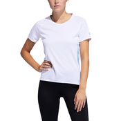 Womens T-shirt adidas 25/7 Rise Up N Run Parley white, L