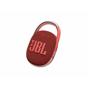 JBL Bežicni Bluetooth zvucnik Clip 4/ crvena