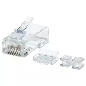 PLUG RJ45 8P/8C UTP CAT6A FOR CABLE 80 PCS