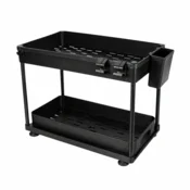 slomart ATL DA675 Organizator pod umivalnik, črn